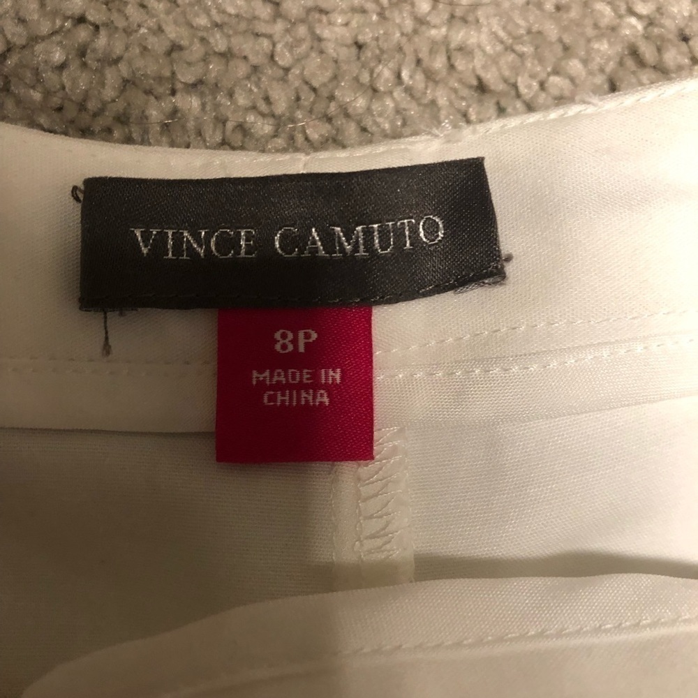 NWT‎ Vince Camuto Ivory Short Size 8P Bermuda Classy Classic Minimalist Vacation - Picture 4 of 5